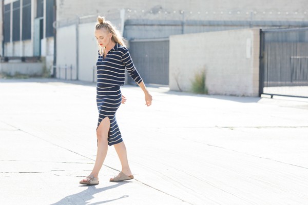 eatsleepwear, LNA, stripes, DTLA, birkenstock, kimberly pesch