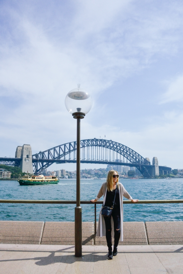 eatsleepwear, kimberly pesch, honeymoon, Sydney, travel, Australia, Circular Quay, Sydney Harbour Bridge