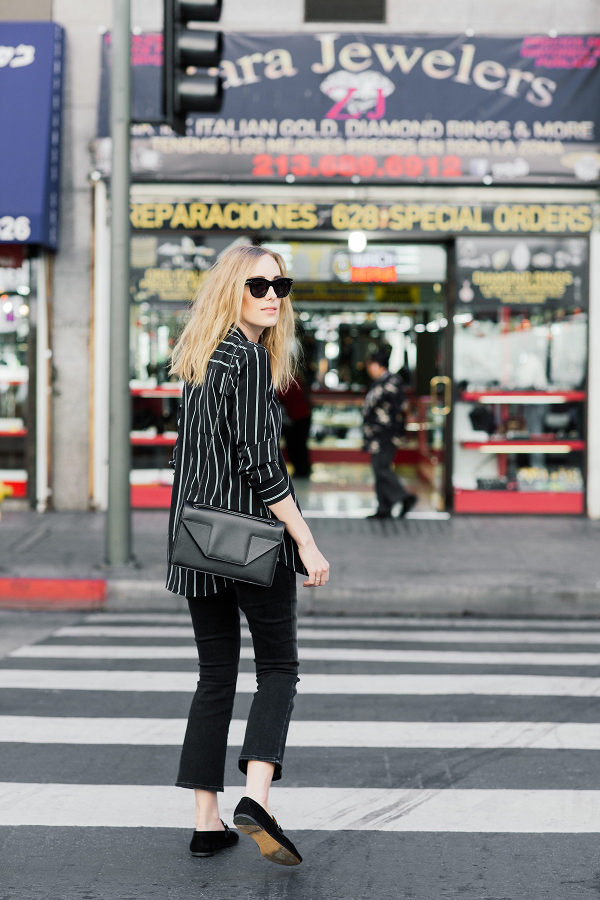 Eatsleepwear, Kimberly Pesch, DTLA, Jbrand, Isabel Marant, Saint Laurent, Celine