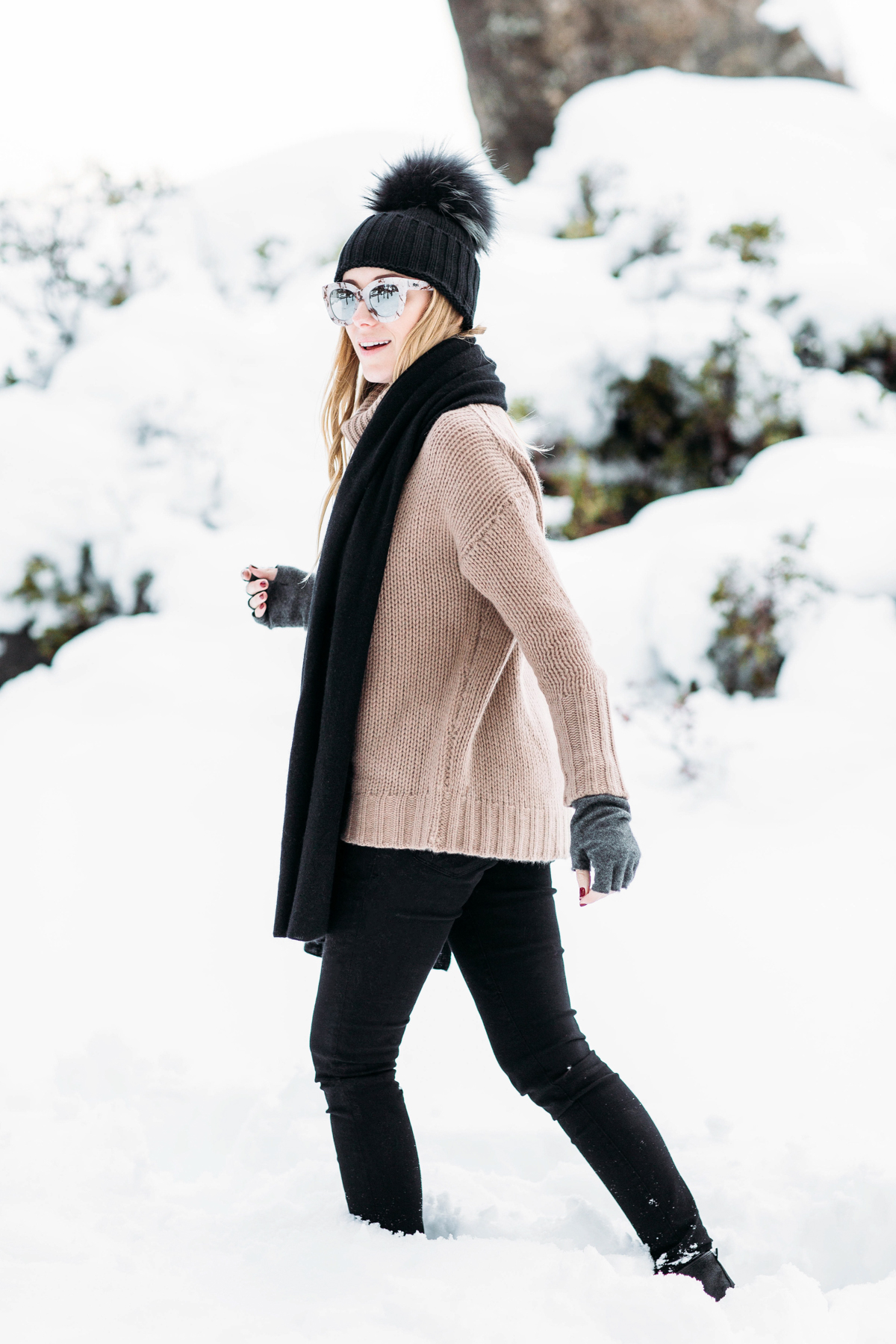 eatsleepwear, Kimberly Lapides, Naked Cashmere, Inverni, Frame, UGG, travel, Big Bear