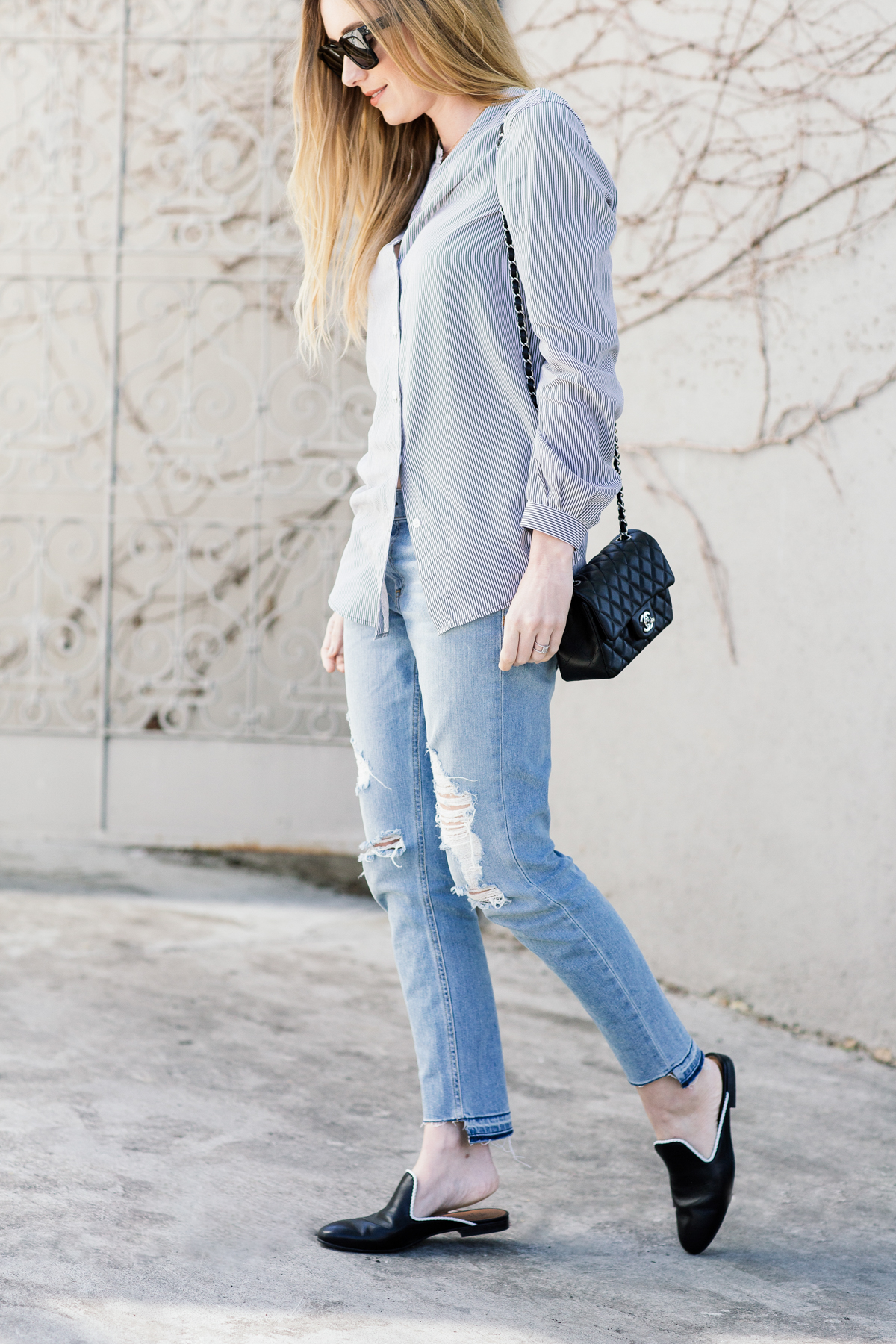 eatsleepwear, Kimberly Lapides, outfit, chanel, equipment, rag and bone, aquatalia, celine