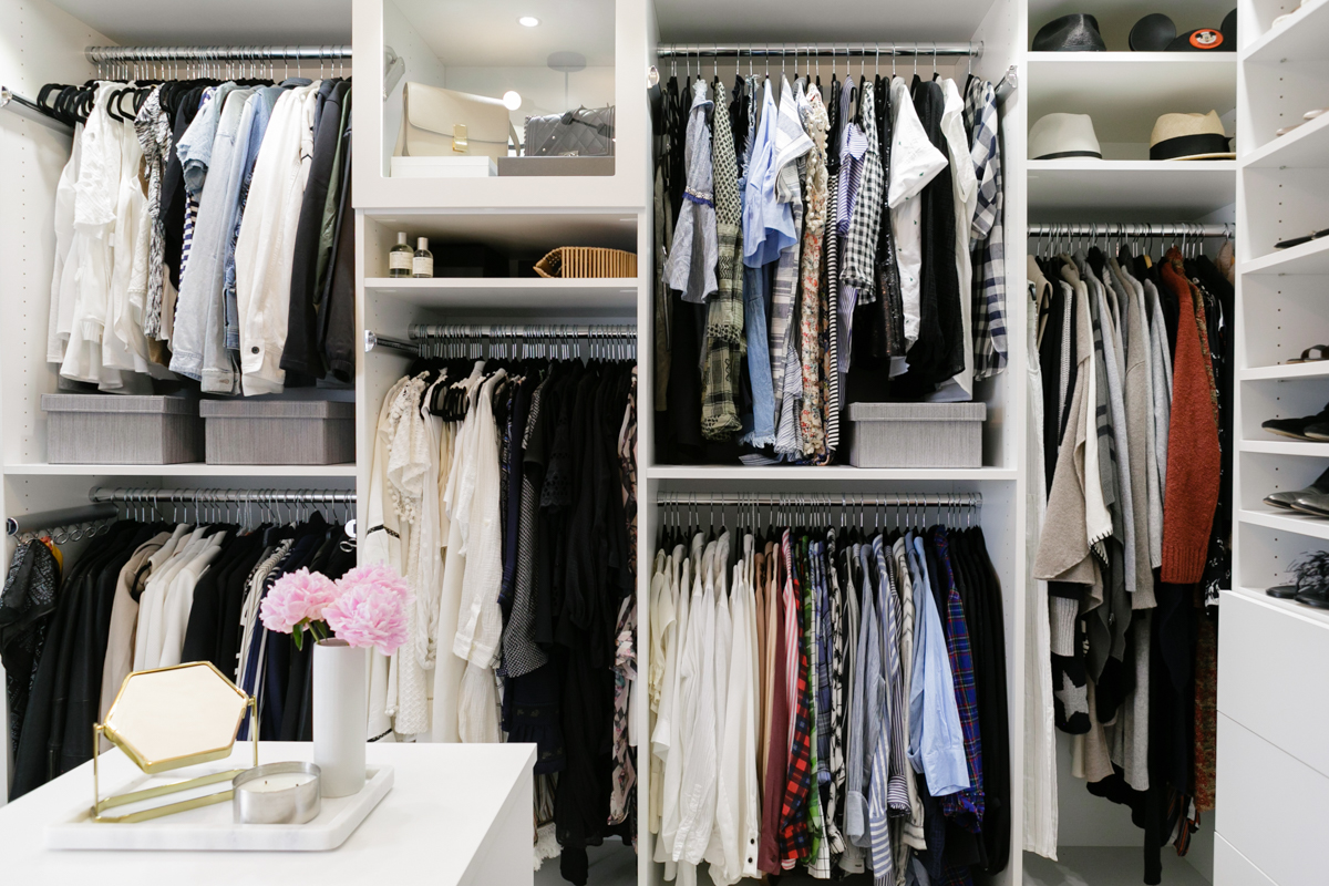 eatsleepwear, Kimberly Lapides, HOME, Closet, California Closets, ParkStudio