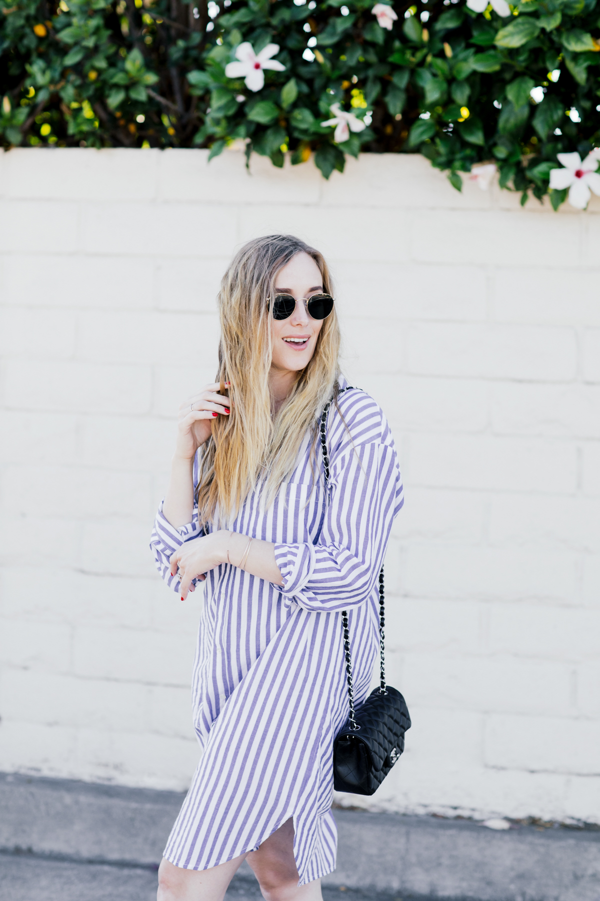 eatsleepwear, Kimberly Lapides, Outfit, Velvet, The Row, Chanel, Rayban