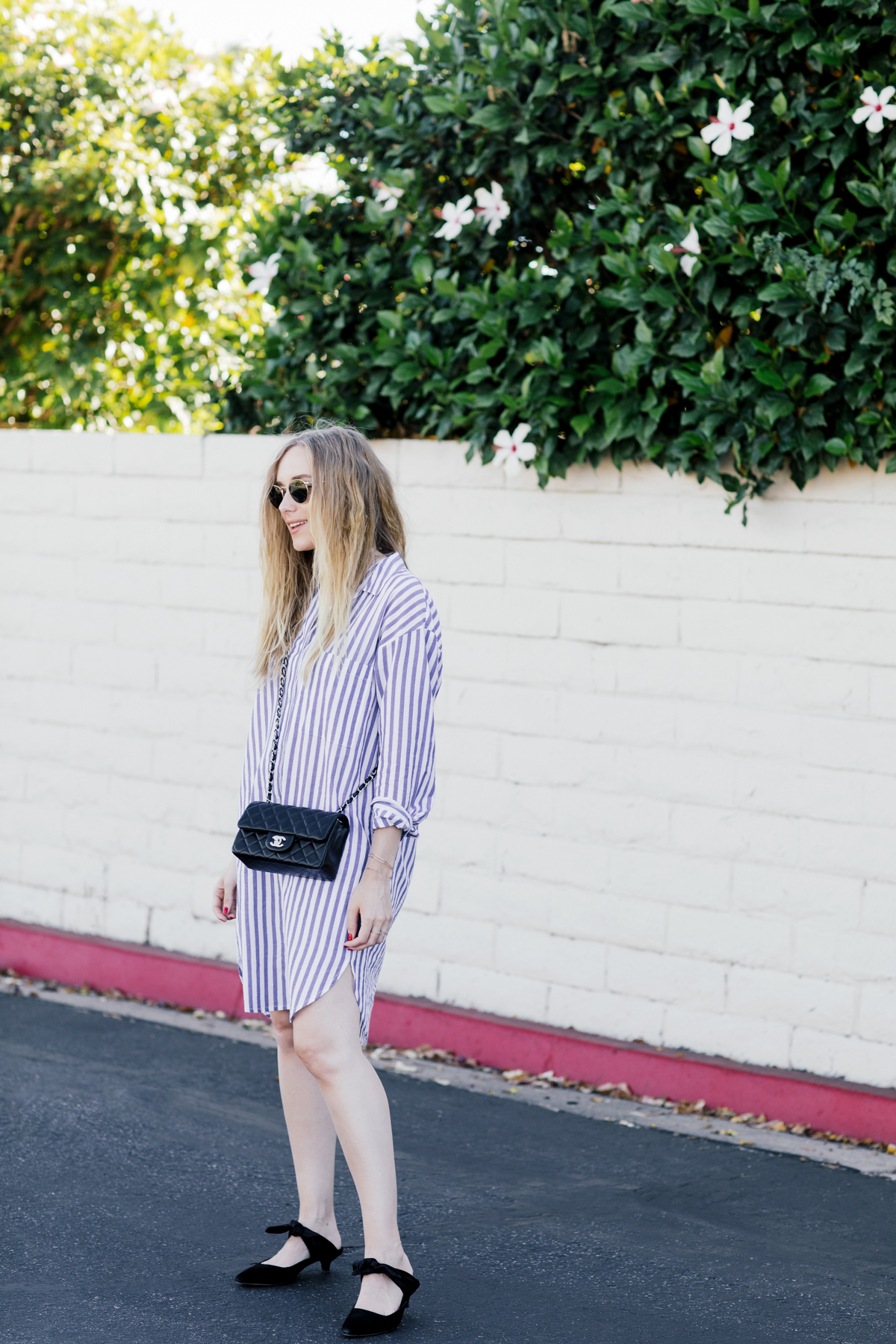 eatsleepwear, Kimberly Lapides, Outfit, Velvet, The Row, Chanel, Rayban