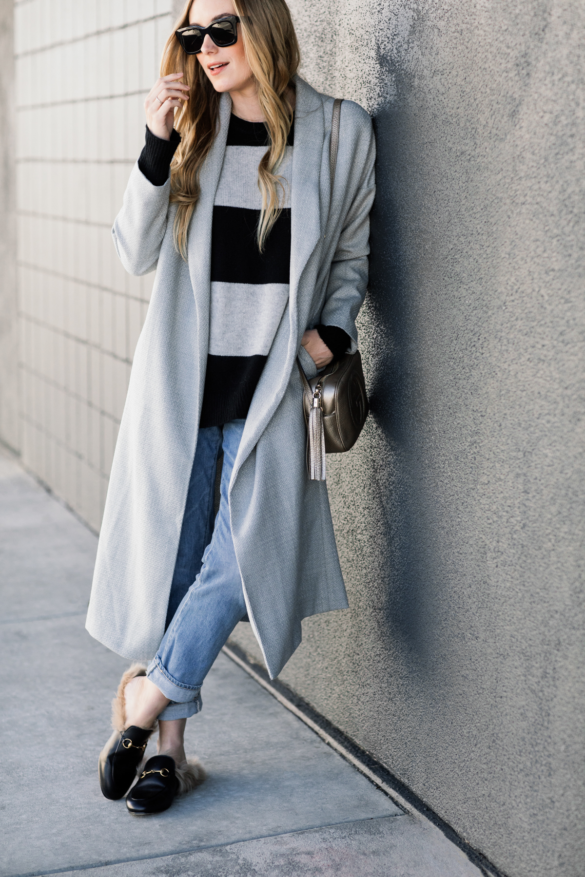 eatsleepwear, Kimberly Lapides, Outfit, Ayr, Ag, Gucci, 360 Sweater, Celine