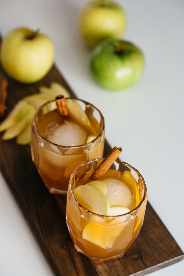 eatsleepwear, Kimberly Lapides, HOME, Recipe, Cocktail, Apple Spiced Old Fashioned
